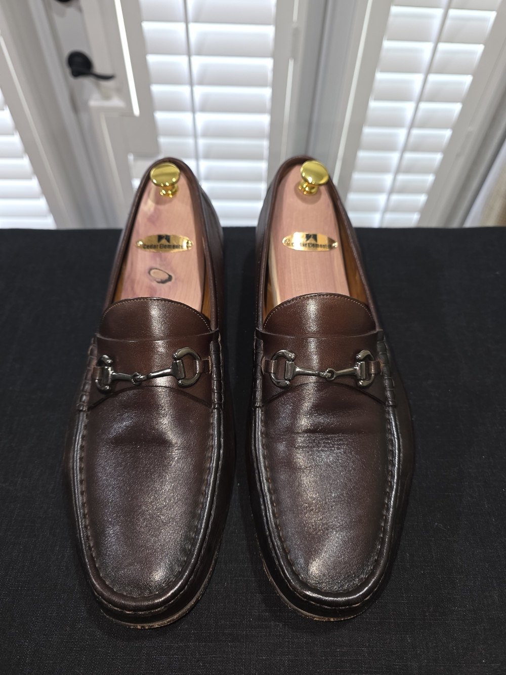 Beckett Simonon Brown Leather Bit Loafers